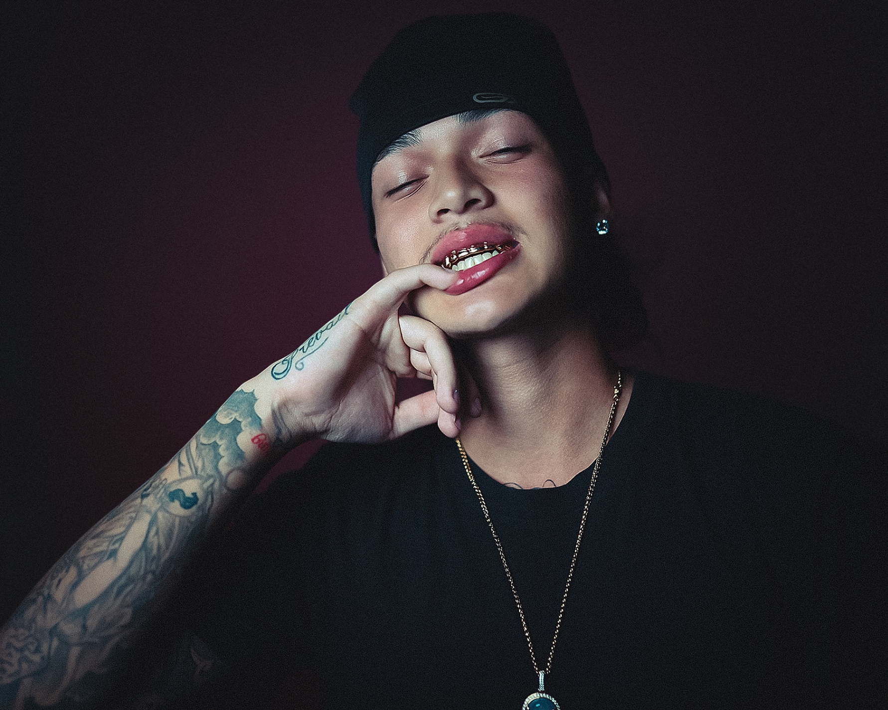 Grillz portrait